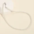 thumbnail image 6 of Artrylin Pearl Necklace for Men,Pearl Necklaces for Women,6mm 16 inch White Pearl Necklace Jewelry make a good birthday, anniversary， bridesmaids gift, and Christmas present, 6 of 7