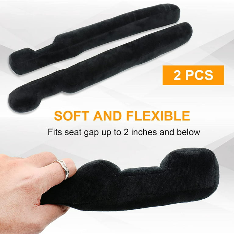 2 Pcs Car Seat Gap Filler Pad Universal Fit Easy Installation Filler Pad  For Car Suv Truck Accessories