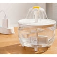thumbnail image 2 of Dog drinking fountain mobile silent pet special cat drinking water artifact water feeder automatic circulation water off power, 2 of 6
