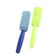 thumbnail image 2 of 4pcs Coche Motocicleta Rueda Neumático Superfine Fiber Brush Hub Limpiar Lavar Útil Cepillo Coche Camión Motocicleta Bicicleta Lavado Herramientas de limpieza (azul, verde, gris y naranja), 2 of 4