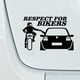 thumbnail image 5 of Ciclistas Impermeable Reflectante Biker Motocicleta Coche Auto Accesorios Pegatina Calcomanía Divertido Estilo De Coche Yuarrent VI009131-00, 5 of 5