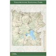 thumbnail image 1 of Map Of Yellowstone National Park Poster, 1 of 1