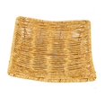 thumbnail image 4 of Bread Basket Tray Imitation Rattan Basket for Dining Room Restaurant Camping 16cmx16cmm, 4 of 8
