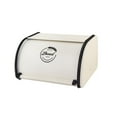 thumbnail image 1 of AMLESO Bread Box Decorative Organizer Boxes for Countertop Restaurant Home Dessert Shop S White, 1 of 8