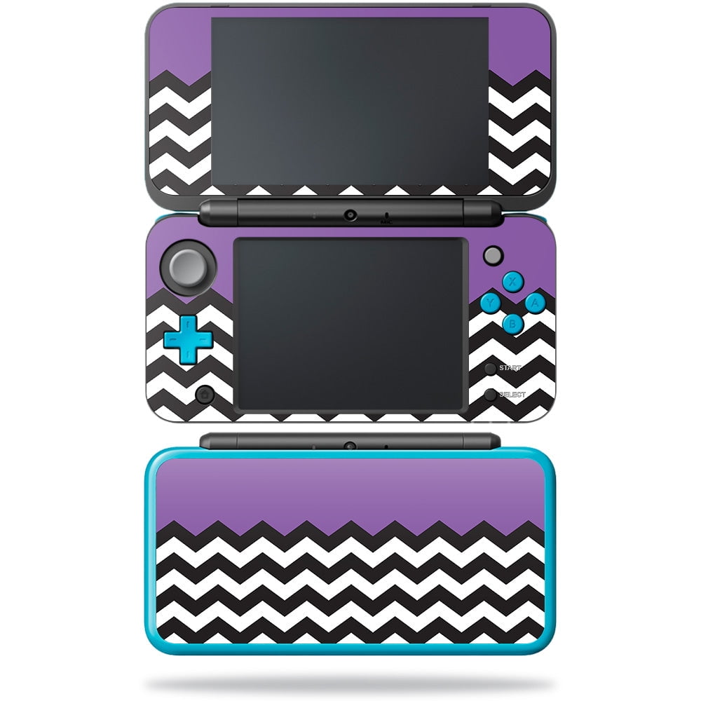 Skin Decal Wrap Compatible With Nintendo New 2DS XL Purple Chevron ...
