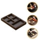 thumbnail image 3 of 1 juego de bandeja de madera dividida para servir, para cocina, mesa de centro, aperitivos y frutas., 3 of 6
