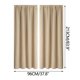 thumbnail image 2 of Cortinas opacas para dormitorio - cortinas aisladas térmicamente para ahorrar energía con reducción de ruido, oscureciendo el divisor de habitaciones para cine en casa y habitación infantil, 2 of 6