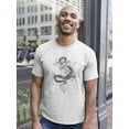thumbnail image 2 of Chinese Dragon Tattoo T-Shirt Men -Image by Shutterstock, Male 4X-Large, 2 of 4