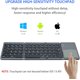 thumbnail image 4 of Innotech Teclado Bluetooth Plegable c/Panel Táctil, Inalámbrico, Portátil, Recargable, Tamaño Completo, Ultrafino, de Bolsillo, p/Tableta Android, Windows, iOS, Teclado Bluetooth 3 Pliegues, 4 of 6