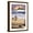 Brown Frame, variant on Art.com Oak Island, North Carolina - Beach Walk and Surfers Art Print by Lantern Press, Black Frame Wall Art, 17" x 23"