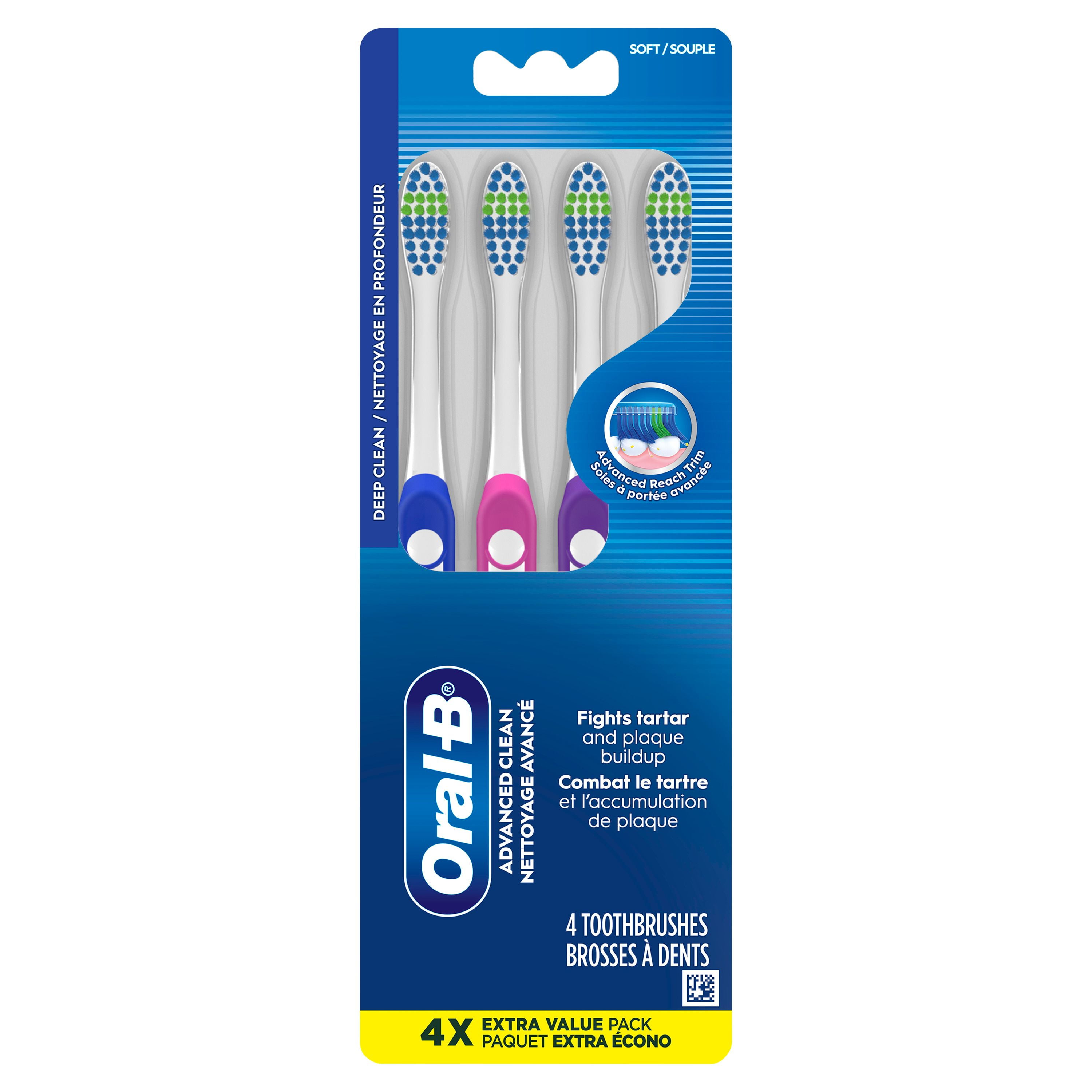 Oral-B Indicator Contour Clean Toothbrush, 4 ct. 40 Soft