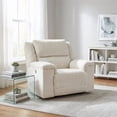 thumbnail image 2 of Signature Design by Ashley Keensburg Off White Oversized Power Recliner, 2 of 18