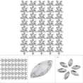 thumbnail image 5 of Crystal Button,200pcs/pack Flatback Acrylic Resin Horse Eye Crystal Flatback Crystal World-Class Design, 5 of 5