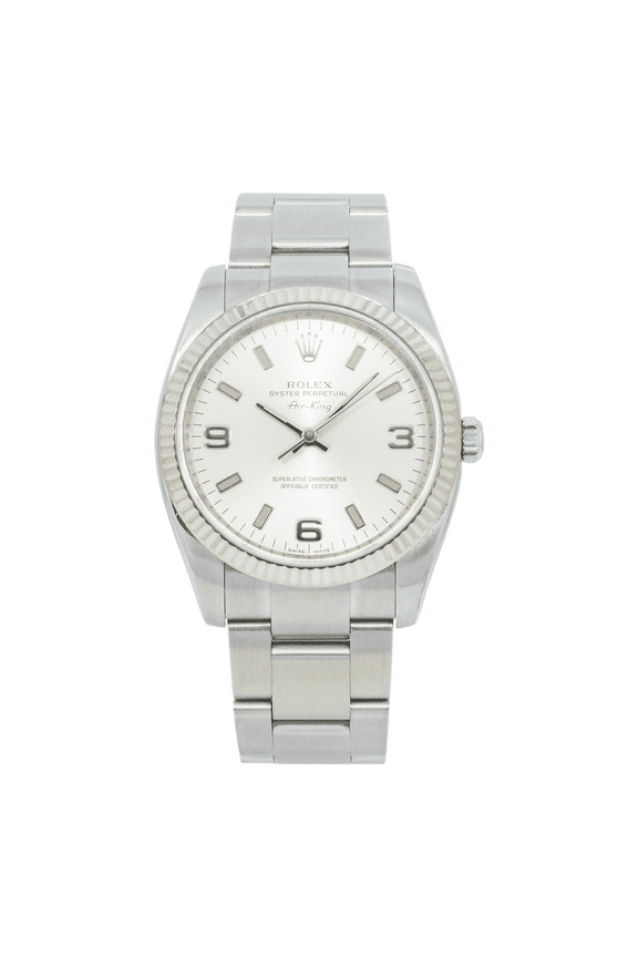 Pre-Owned Rolex Stainless Steel Air King 114234 with Oyster Bracelet