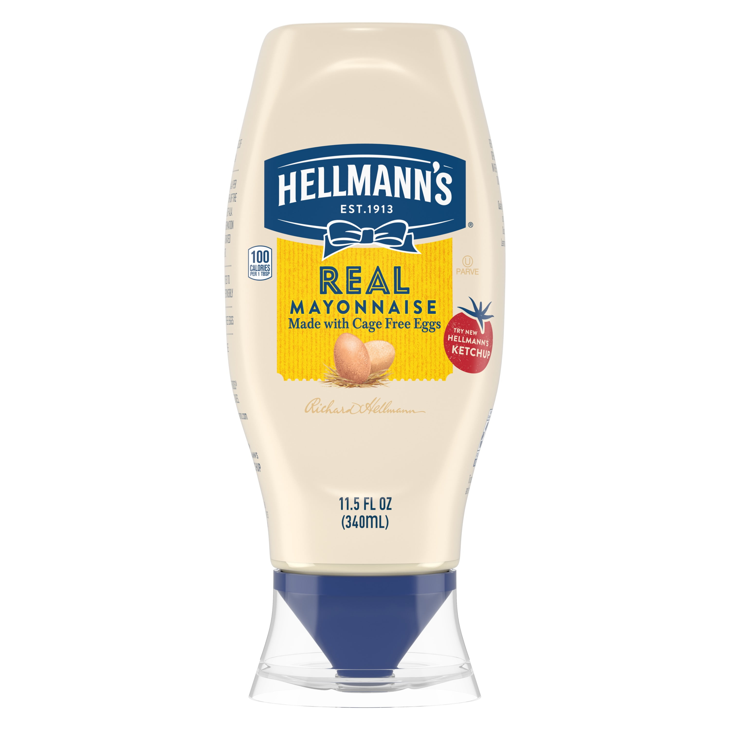 Hellmann's Squeeze Real Mayonnaise, 11.5 oz