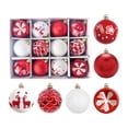 thumbnail image 2 of Fmbmuo 12 Pack Christmas Tree Decorations , Christmas Tree Ornaments Big Balls for Indoor Outdoor Decor Festive Party Supplies Gift, 2 of 7