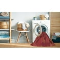 thumbnail image 2 of Ahgly Company Machine Washable Indoor Square Transitional Red Area Rugs, 3' Square, 2 of 7