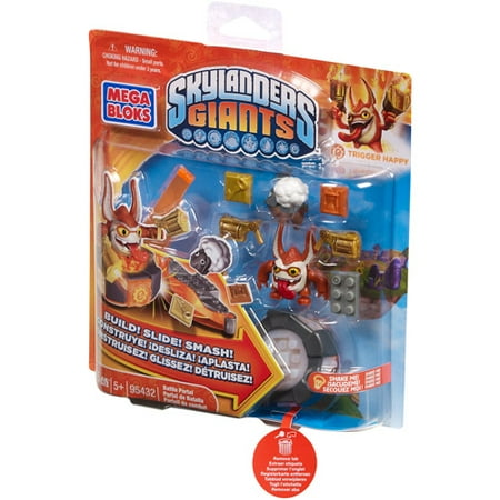 Skylanders Giants Trigger Happy Battle Portal Set Mega Bloks 95432