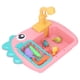 thumbnail image 4 of Juguete para lavar platos, juguete para lavar platos con diseño de dinosaurio, juguete para niños, juguete para lavar platos con agua corriente, características de vanguardia, 4 of 12