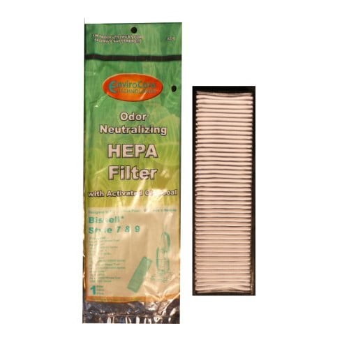 Bissell 32076 Filter Exhaust Style 7 & 9 HEPA Bagless 3591 1Pk 