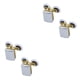 thumbnail image 2 of Kenally Puerta de ducha con polea de cobre, de vidrio deslizante, rodillo de cobre, rueda doble colgante, accesorios de baño, 2 uds. G60 2piezas Kenally CBP090890, 2 of 5