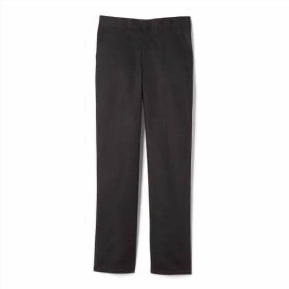 French Toast Boys School Uniform Adjustable Waist Relaxed Fit Pants, Sizes 4-20, Slim, & Husky