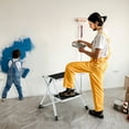 thumbnail image 2 of Costway 2 Step Ladder Folding Step Stool 330lbs Capacity with Anti-Slip Pedal & Handle, 2 of 10