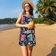 thumbnail image 3 of Fotbe Colorful Animals Vestido de Verano sin Mangas para Mujer – Vestido Midi Línea A, Estilo Camiseta Floral, Vestido Playero Casual y Fluido, 3 of 7
