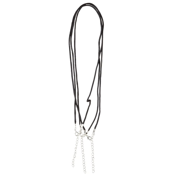 Bead Landing Black Nylon Cording Necklace, 12 Packs: 3 ct. (36 total)