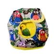 thumbnail image 1 of Cama suave colgante para pájaros Yinane jaula de cueva de hamaca gris nido de pájaro de peluche, 1 of 7