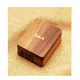 thumbnail image 5 of Caja De Madera Nogal Colgante Collar Con Espejo Portátil Rectangular Lab.G  Café, 5 of 5