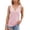 Pink, variant on Sngxgn Women's Camisole Tops Undershirts Spaghetti Strap Tank Top(White,S)