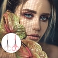 thumbnail image 2 of Milisten 2PCS Beauty Scissors Eyebrow Trimmer Eyelash Scissors High Precision Trimmer, 2 of 5