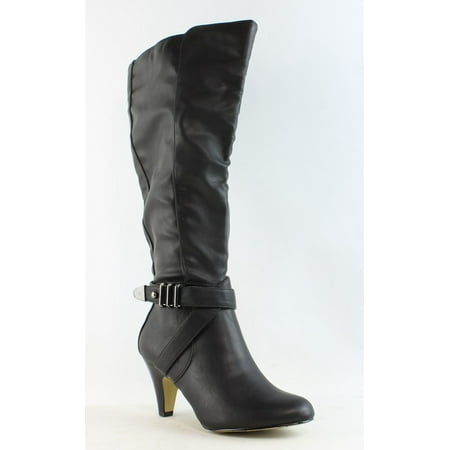 Bella Vita Womens Tanner Ii Plus Black Fashion Boots Size 6