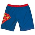 thumbnail image 2 of Superman Symbol Blue with Red Waistband Board Shorts-Large (36-38), 2 of 5
