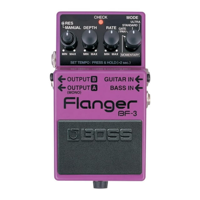 Pedal BOSS BF-3 BOSS PEDAL BOSS COMPACTO ESTEREO FLANGER BF-3