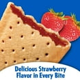 thumbnail image 2 of Pop-Tarts Unfrosted Strawberry Breakfast Toaster Pastries, 20.3 oz, 12 Count - Pack of 2, 2 of 7