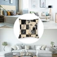 thumbnail image 5 of nygtbtfer Halloween Skull Pillow Covers Home Decoration Square Throw Pillow Case Cushion Cover Set of 2 Skull Laciness Toss Throw Pillowcase for Home Halloween Party Gifts(Skull) White, 5 of 7
