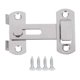 thumbnail image 2 of 3X Cerradura de pestillo de metal con pestillo para puerta corrediza, para instalación en gabinetes y ventanas, 2 of 8