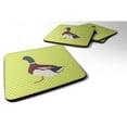 thumbnail image 1 of Carolines Treasures BB7682FC Rouen Duck Green Foam Coaster, Set of 4, 1 of 1