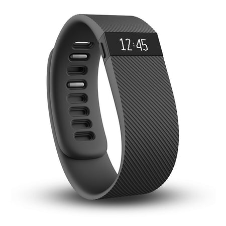 Fitbit Charge Wireless Activity Wristband, Black, Large