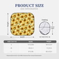 thumbnail image 3 of Easygdp Sunflowers for 2 PCS Foldable Car Sun Shade Front Windshield Sun Protection Cover for Car, SUV, Truck-Large, 3 of 6