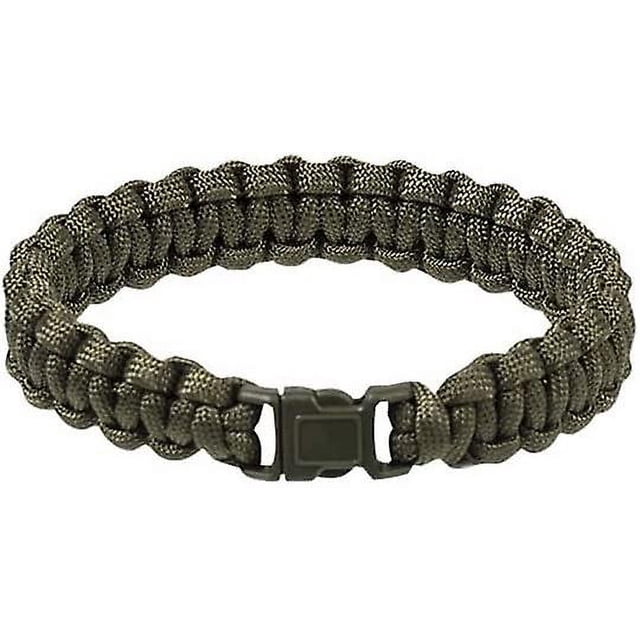 Pulsera Paracord Oliva Rojo Verde Cocina, Decoración y Otros
