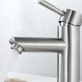 Reiche Bathroom Faucet Cold Water Only Sink Faucet Durable Copper