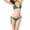Army Green, variant on Women's Swimsuit Two Piece Bikini Set Retro High Cut Sleeveless Push Up Padded Beachwear Vacation Pool Party Tankini, Blue L