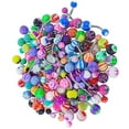 thumbnail image 2 of Jiaroswwei 30Pcs Navel Rings Sexy Decoration Acrylic Colorful Barbell Body Piercing Belly Buttons for Shopping, 2 of 6