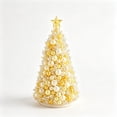 thumbnail image 2 of DIY Beaded Christmas Tree Kit, Sparkling Holiday Craft Set with Pearls, Crystals & Beads, Handmade Christmas Decoration for Adults, Yellow, 2 of 6