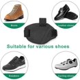 thumbnail image 4 of Motorcycle Motorbike Shift Pad - Protective Rubber Gear Shifter Guards (Black), 4 of 5