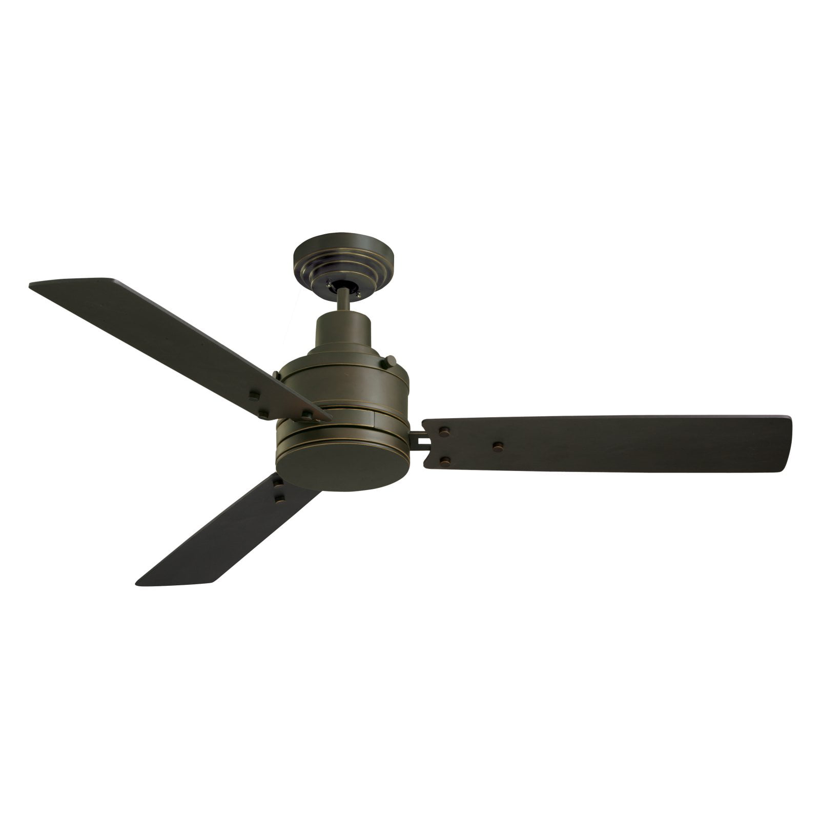 Emerson 54" Remote Control Ceiling Fan & Light Highpointe Brushed Steel CF205BS 