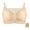Beige, variant on Alun Post Care Bras with Lace Trim Seamless Comfort Wireless Support and Side Pockets for Prosthesis Lightweight Soft No Padded and Implant Bralettes Red 95C